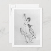 The Muse of Dance, Bord VI van 'Lady Hamilton' Briefkaart (Voorkant / Achterkant)