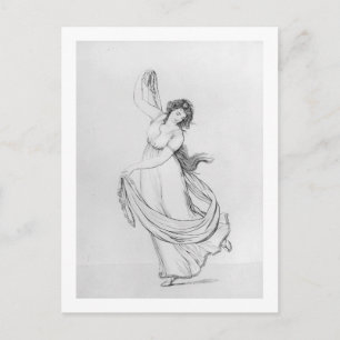 The Muse of Dance, Bord VI van 'Lady Hamilton' Briefkaart