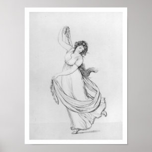 The Muse of Dance, Bord VI van 'Lady Hamilton' Poster