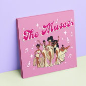 The Muses Canvas Print
