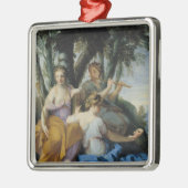 The Muses, Clio, Europe en Thalia, c.1652-55 Metalen Ornament (Links)