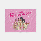 The Muses Fleece Blanket Deken (Voorkant (Horizontaal))