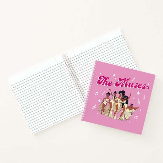 The Muses Notebook Notitieboek (Binnen)