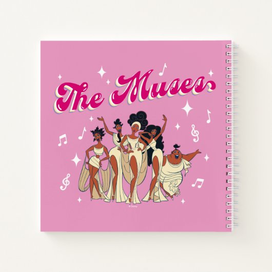 The Muses Notebook Notitieboek (Achterkant)