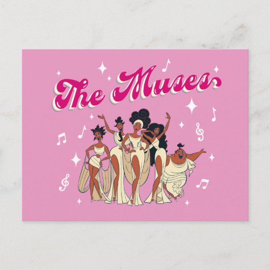 The Muses Postcard Briefkaart (Voorkant)