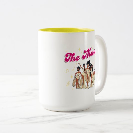 The Muses Two-Tone Coffee Mug Tweekleurige Koffiemok (Voorkant rechts)