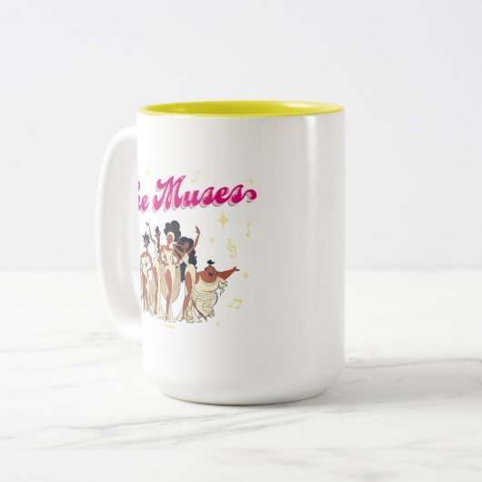 The Muses Two-Tone Coffee Mug Tweekleurige Koffiemok (Voorkant links)