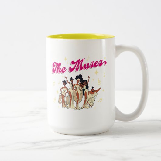 The Muses Two-Tone Coffee Mug Tweekleurige Koffiemok (Rechts)