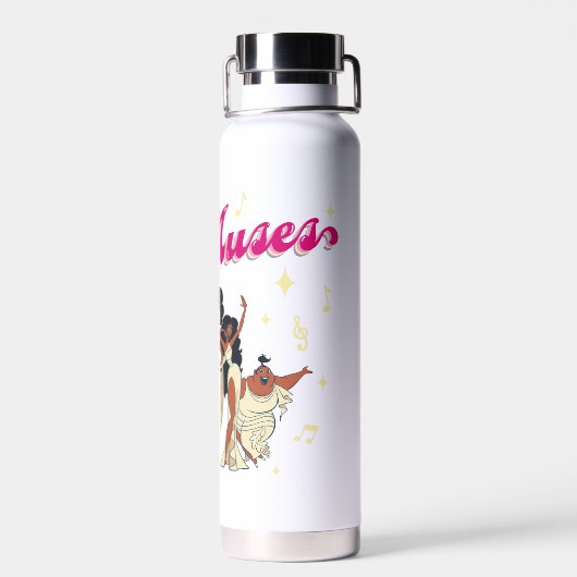 The Muses Water Bottle Waterfles (Achterkant)