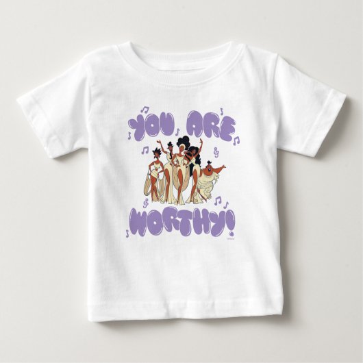 The Muses - You Are Worthy Baby T-Shirt (Voorkant)