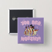 The Muses - You Are Worthy Button (Voorkant /achterkant)