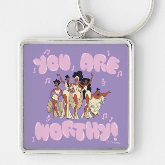 The Muses - You Are Worthy Keychain (Voorkant)