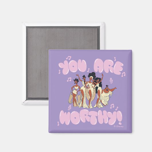 The Muses - You Are Worthy Magnet (Voorkant / Achterkant)