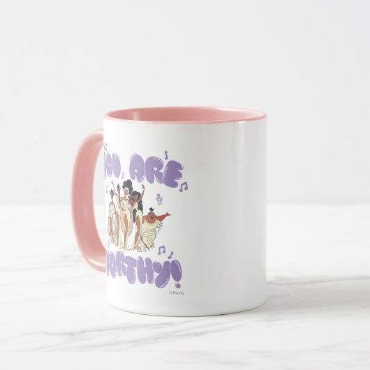 The Muses - You Are Worthy Mug Mok (Voorkant links)