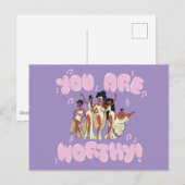 The Muses - You Are Worthy Postcard Briefkaart (Voorkant / Achterkant)