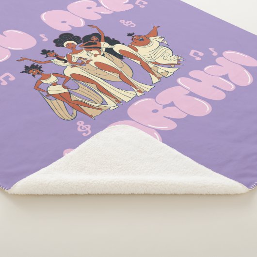 The Muses - You Are Worthy Sherpa Blanket Sherpa Deken (3/4)