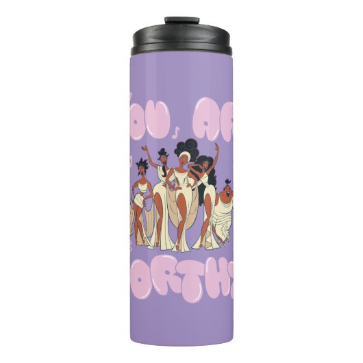 The Muses - You Are Worthy Thermal Tumbler Thermosbeker (Voorkant)