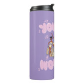 The Muses - You Are Worthy Thermal Tumbler Thermosbeker (Gedraaid links)