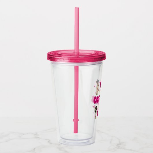 The Muses - You Got This Girl Acrylic Tumbler Acryl Drinkbeker (Rechts)