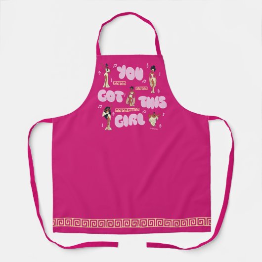The Muses - You Got This Girl Apron Schort (Voorkant)