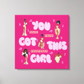 The Muses - You Got This Girl Canvas Print (Voorkant)