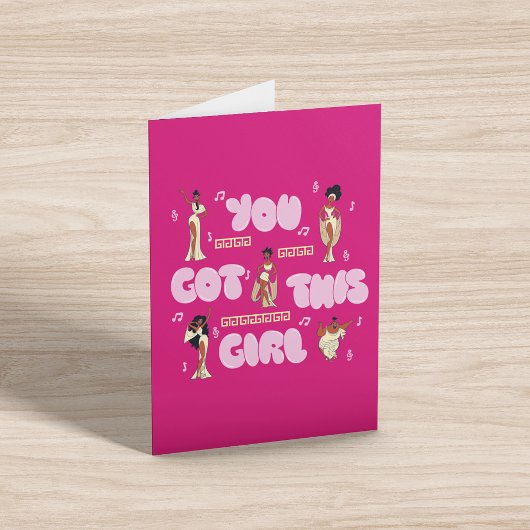 The Muses - You Got This Girl Card Kaart