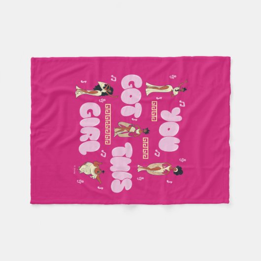 The Muses - You Got This Girl Fleece Blanket (Voorkant (Horizontaal))