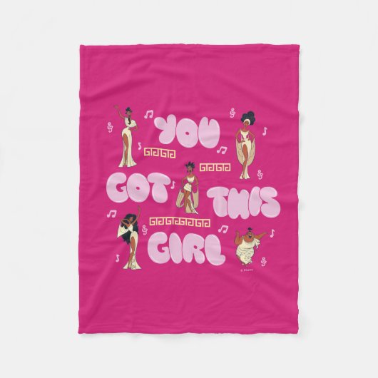 The Muses - You Got This Girl Fleece Blanket (Voorkant)