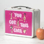 The Muses - You Got This Girl Metal Lunch Box (In situ)