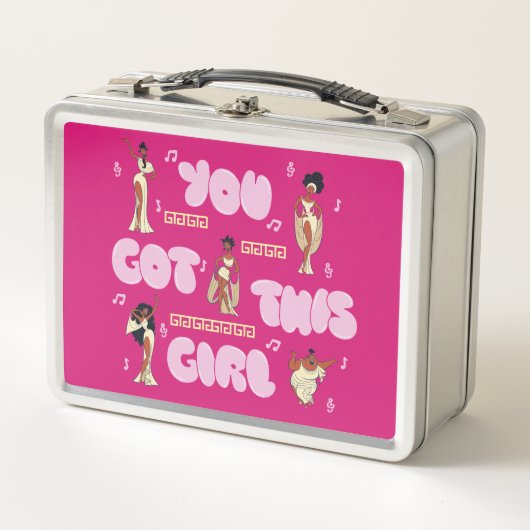 The Muses - You Got This Girl Metal Lunch Box (Voorkant)