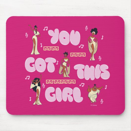 The Muses - You Got This Girl Mouse Pad Muismat (Voorkant)