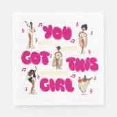 The Muses - You Got This Girl Napkins Servet (Voorkant)