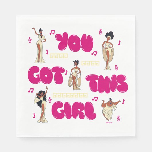 The Muses - You Got This Girl Napkins Servet (Voorkant)
