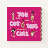 The Muses - You Got This Girl Notebook Notitieboek (Achterkant)