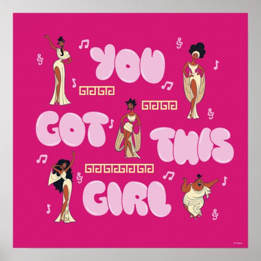 The Muses - You Got This Girl Poster (Voorkant)