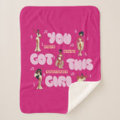 The Muses - You Got This Girl Sherpa Blanket Sherpa Deken (Voorkant)