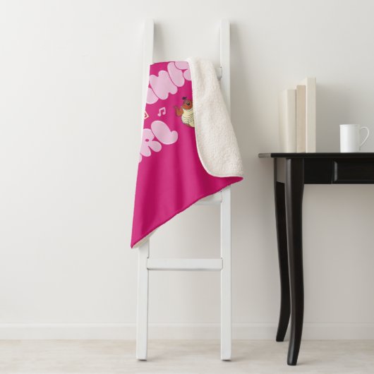 The Muses - You Got This Girl Sherpa Blanket Sherpa Deken (In situ)