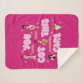 The Muses - You Got This Girl Sherpa Blanket Sherpa Deken (Voorkant (horizontaal))
