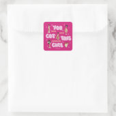 The Muses - You Got This Girl Square Sticker (Tas)