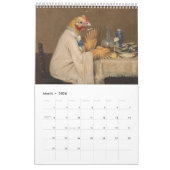 The Museum of Fine Art Chickens 2025 Calendar Kalender (Mar 2026)