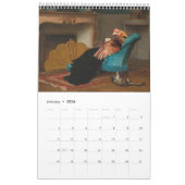 The Museum of Fine Art Chickens 2025 Calendar Kalender (Jan 2026)