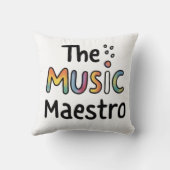 The Music Maestro Kussen (Achterkant)