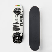 THE MUSIC PLANET JMT USA Skateboard (Voorkant)