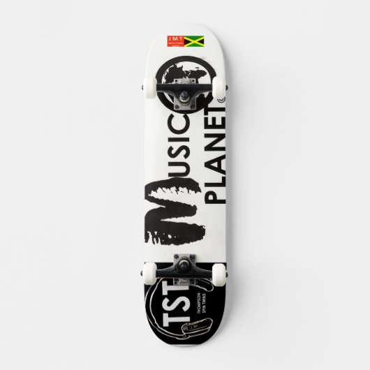 THE MUSIC PLANET JMT USA Skateboard (Voorkant)