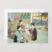 The Musicians - Devoirs Japans Collectie Briefkaart (Voorkant / Achterkant)