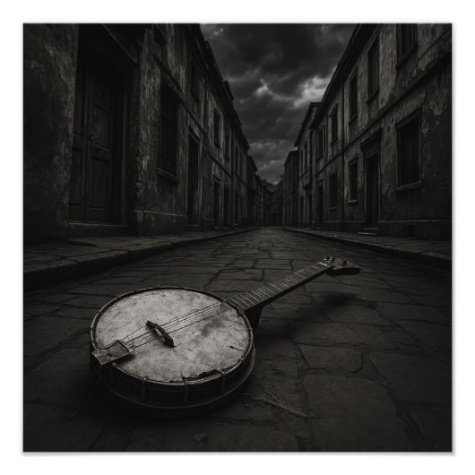 The Music's Gone - Fotoafdruk Foto Afdruk (Voorkant)