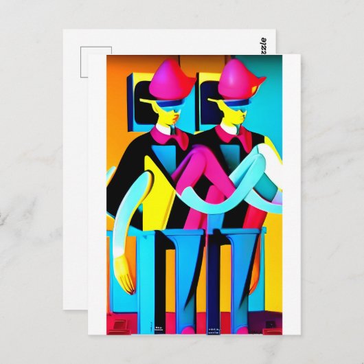 The Muster Drill Briefkaart (Voorkant / Achterkant)