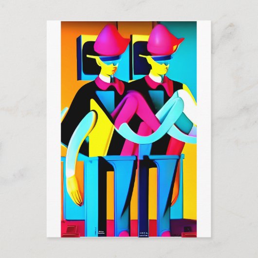 The Muster Drill Briefkaart (Voorkant)