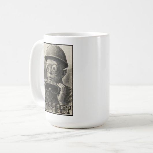 The Mutant Big Eyes Radioactive Mug Koffiemok (Voorkant links)