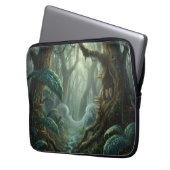 The mysterious forest Electronics Bag Laptop Sleeve (Voorkant Links)